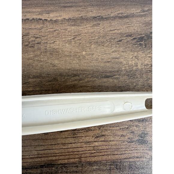 VTG Ecko Ladle Kitchen Utensil Double Pour Spout Beige USA Made - Picture 5 of 6